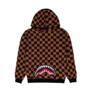 Bruine Vanquish Hoodie voor Vrouwen Sprayground , Brown , Heren