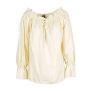 Stijlvolle Katoenen Blouse Vrouwen Collectie L'Autre Chose , White , D...