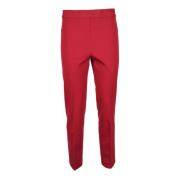 Elegante Viscose Blend Broek Pennyblack , Red , Dames