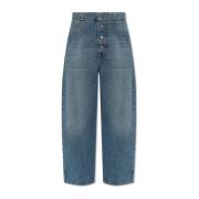 Hoge taille jeans MM6 Maison Margiela , Blue , Dames