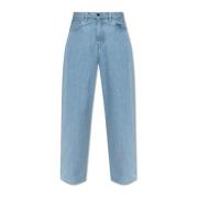 Jeans met logo Carhartt Wip , Blue , Dames