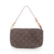 Pre-owned Canvas louis-vuitton-bags Louis Vuitton Vintage , Brown , Da...