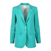 Elegante Jas met Polyester en Elastaan Patrizia Pepe , Green , Dames