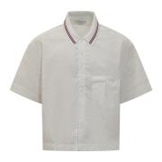 Short Sleeve Shirts Thom Browne , White , Heren