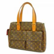 Pre-owned Fabric louis-vuitton-bags Louis Vuitton Vintage , Brown , Da...