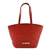 Nylon Schoudertas Love Moschino , Red , Dames