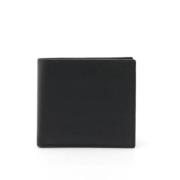 Pre-owned Leather wallets Bvlgari Vintage , Black , Heren