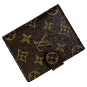 Pre-owned Fabric wallets Louis Vuitton Vintage , Brown , Dames