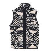 Geruite mouwloze vest met hoge hals Columbia , Multicolor , Heren