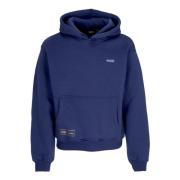 Blauwe hoodie met voorvak Dolly Noire , Blue , Heren