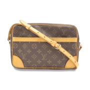 Pre-owned Canvas louis-vuitton-bags Louis Vuitton Vintage , Brown , Da...