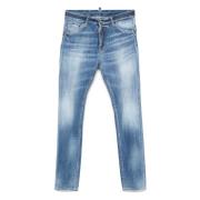 Klassieke Denim Jeans voor dagelijks gebruik Dsquared2 , Blue , Heren