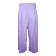 Katoenmix Stretchbroek Liviana Conti , Purple , Dames