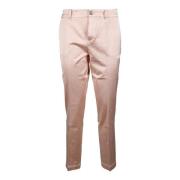 Casual Stretch Viscose Spandex Broek Guess , Pink , Dames