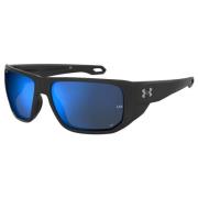 Zwarte Resin Zonnebril voor Mannen Under Armour , Black , Heren