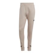 Sportieve Sweatpants met Ritsmanchetten Adidas , Beige , Heren