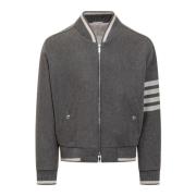 Rib Blouson Jack Thom Browne , Gray , Heren