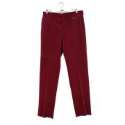 Pre-owned Cotton bottoms Hermès Vintage , Red , Heren