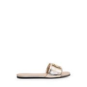 4G Platte Sandalen Givenchy , Yellow , Dames