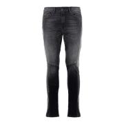 Heren Jeans Diesel , Gray , Heren