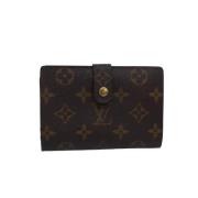 Pre-owned Canvas wallets Louis Vuitton Vintage , Brown , Dames