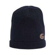 Blauwe Stijlvolle Hoeden voor Mannen Gucci , Blue , Unisex