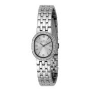 Angel Dames Quartz Horloge - Zilver Invicta Watches , Gray , Dames