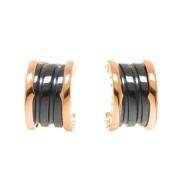 Pre-owned Rose Gold earrings Bvlgari Vintage , Yellow , Dames