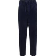 Easy Pant Pleated 8W Corduroy Ralph Lauren , Blue , Heren