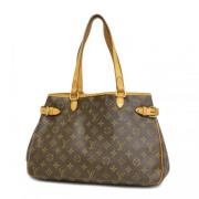 Pre-owned Fabric shoulder-bags Louis Vuitton Vintage , Brown , Dames