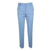 Puure Wol Weekend Broek Max Mara Weekend , Blue , Dames