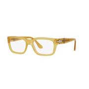 Stijlvolle brilmonturen in Miele kleur Persol , Yellow , Unisex