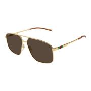 Gg1676S 002 Sunglasses Gucci , Yellow , Heren