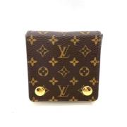 Pre-owned Leather home-office Louis Vuitton Vintage , Black , Dames