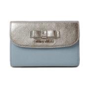 Pre-owned Leather wallets Miu Miu Pre-owned , Gray , Dames