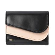 Pre-owned Leather wallets Chloé Pre-owned , Black , Dames