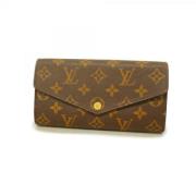 Pre-owned Canvas wallets Louis Vuitton Vintage , Brown , Dames