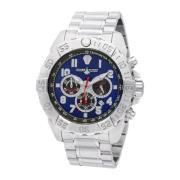 Elite Forces Quartz Horloge - Blauwe Wijzerplaat Invicta Watches , Gra...