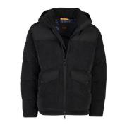 Zwarte Winterjas Hugo Boss , Black , Heren