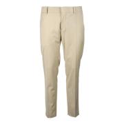 Grijze Stijlvolle Broek Polyester Viscose Elastaan Daniele Alessandrin...