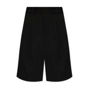 Wollen shorts Y-3 , Black , Dames