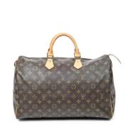 Pre-owned Canvas louis-vuitton-bags Louis Vuitton Vintage , Brown , Da...