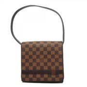 Pre-owned Fabric shoulder-bags Louis Vuitton Vintage , Brown , Dames