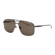 Stijlvolle zonnebril Gg1676S Gucci , Brown , Heren