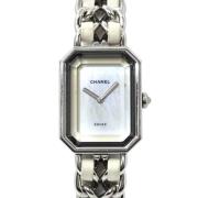 Pre-owned Stainless Steel watches Chanel Vintage , White , Dames