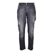 Slim-fit Jeans Daniele Alessandrini , Black , Heren