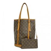 Pre-owned Fabric totes Louis Vuitton Vintage , Brown , Dames