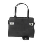 Pre-owned Leather handbags Salvatore Ferragamo Pre-owned , Black , Dam...