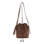 Pre-owned Leather shoulder-bags Coach Pre-owned , Brown , Dames