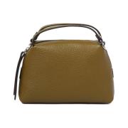 Groene Leren Korrelige Textuur Tas Gianni Chiarini , Green , Dames